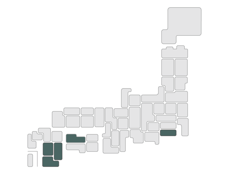 トレーニングサイトの所在地図